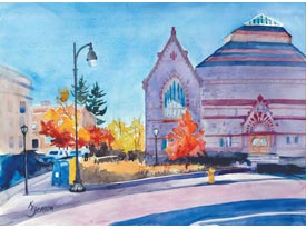 November - "The Old Athenaeum / Pittsfield"